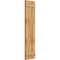 Ekena Millwork Joined Board-n-Batten Shutters w/Z-Bar, Rough Sawn Western Red Cedar, 16 1/8W x 65H, PR RBJ06Z16X065RWR - alternate 4